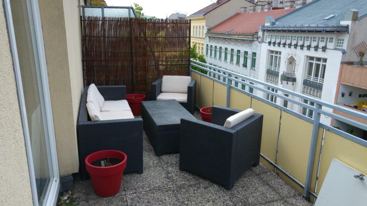 Apartment Visit Vienna Roof Terrace Morning Sun المظهر الخارجي الصورة